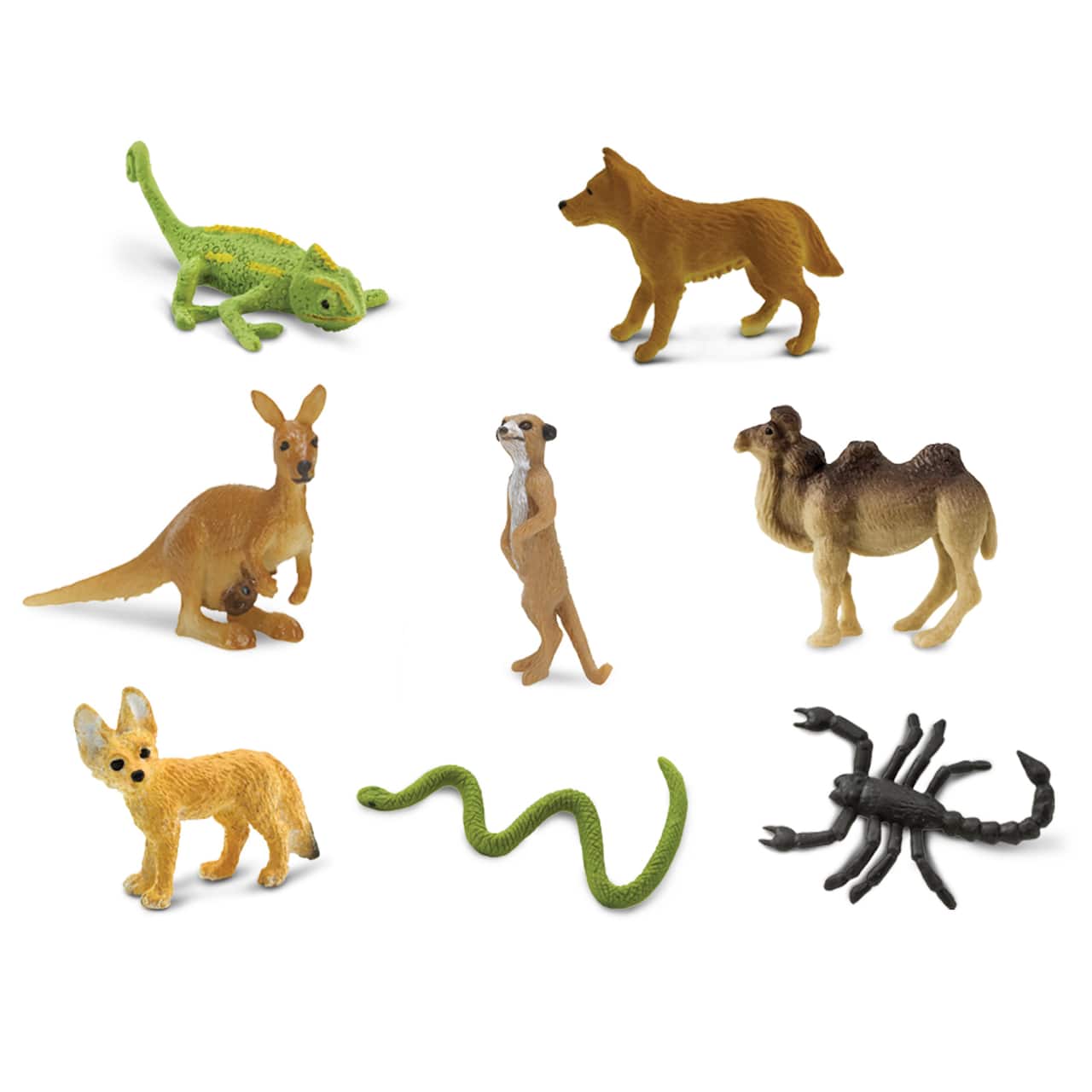 10 Pack: Safari Ltd® Good Luck Minis® Desert Fun Pack